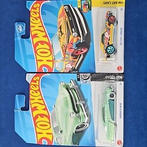 Hotwheels bundle classics car HIROHATA MERC,68' COPO CAMARO